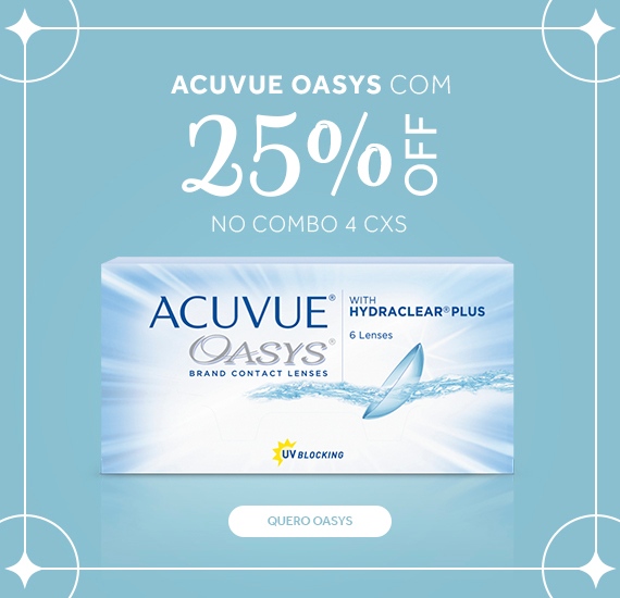 Lentes Acuvue Oasys LEVE 4 PAGUE 3